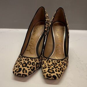 Sam Edelman Leopard Print Heels